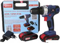 Дрель-шуруповерт ДИОЛД ДЭА-12ЛИ-01М 10022162 (с 2-мя АКБ, кейс)
