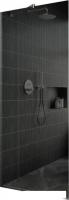 Душевая стенка MaybahGlass 195x119 MGD-686-5у (графитовое стекло/хром матовый)