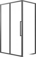 Душевой уголок Grossman Cosmo 100x90x195 120.K33.02.1090.21.00 (черный матовый/прозрачное стекло)