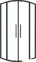 Душевой уголок Grossman Cosmo 90x90x195 301.K33.02.9090.21.00 (черный матовый/прозрачное стекло)
