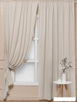 Комплект штор Amore Mio Вельвет Canvas-003 150x270 92055 (шампань)