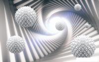 Фотообои Vimala 3D Острые шары в спирали 270x400