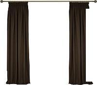 Комплект штор Delfa СШД-050 Icaro/86 (160x270, коричневый/marron)