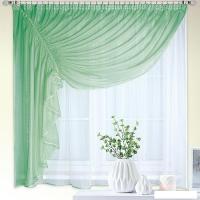 Тюль Nivasan Ромео 280x170 левая RM (бутылочный)