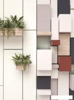 Фотообои ФабрикаФресок Абстракция. Полки с Растениями 1152270 (200x270)