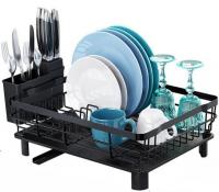 Сушилка для посуды Happy Home HH-047B (черный)