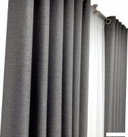 Штора Модный текстиль 03L1 112MT391019 (250x210, темно-серый)