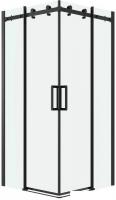 Душевой уголок Grossman Classic 80x80x195 300.K33.04.8080.21.00 (черный матовый/прозрачное стекло)