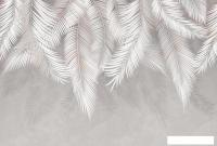 Фотообои ФабрикаФресок Пальмовые листья Бетон 134270 (400x270)