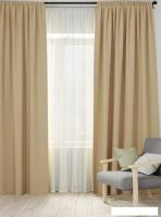 Комплект штор Loon Латте на ленте GO.LEN.LAT-1 (бежевый)