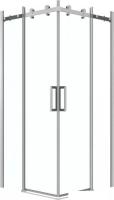 Душевой уголок Grossman Classic 80x80x195 300.K33.04.8080.10.00 (хром/прозрачное стекло)
