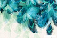 Фотообои Vimala 3D Перья 270x400
