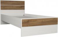 Кровать Евва Венеция ВН-900мп (бодега белый/ясень орландо)