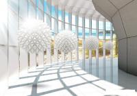 Фотообои Vimala 3D Острые шары у окна 270x400