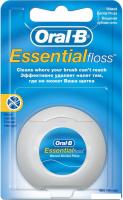 Зубная нить Oral-B Essential Floss Невощеная 50 м