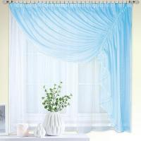 Тюль Nivasan Ромео 280x170 правая RM (голубой)