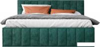 Кровать ДСВ Лана 1.8 с подъемным механизмом (зеленый софт)