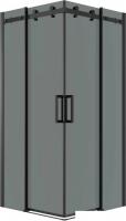 Душевой уголок Grossman Classic 80x80x195 300.K33.04.8080.21.10 (черный матовый/тонированное стекло)