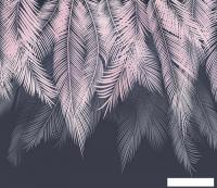 Фотообои Citydecor Пальмовые листья пудровый-синий 300x260