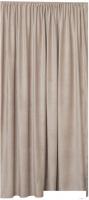 Штора Amore Mio Бархат T66-58 200x270 20839 (бежевый)