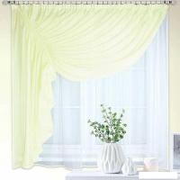 Тюль Nivasan Ромео 280x170 левая RM (лимон)