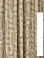 Комплект штор Delfa СШД-050 Insa/80 (160x270, светло-бежевый/vison)