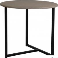 Журнальный столик Мебелик BeautyStyle 27 (текстиль темный/черный)