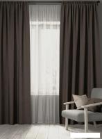 Комплект штор Loon Латте на ленте GO.LEN.LAT-2 (коричневый)