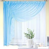 Тюль Nivasan Ромео 280x170 левая RM (голубой)