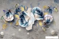 Фотообои Vimala Рисованные цветы 6 270x400