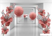 Фотообои Citydecor Цветочная абстракция 12 200x140