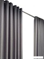 Комплект штор Модный текстиль 06L 112MT6670M28 (250x210, 2шт, средне серый)