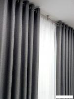 Штора Модный текстиль 01L1 112MT391019 (250x210, темно-серый)