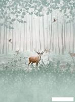 Фотообои Vimala Олени на опушке 270x200