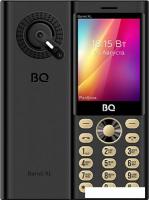 Кнопочный телефон BQ BQ-2832 Barrel XL (черный/золотистый)