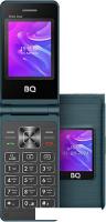 Кнопочный телефон BQ BQ-2412 Shell Duo (бирюзовый)