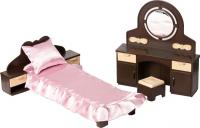 Аксессуары для кукольного домика Огонек Набор мебели для спальни Коллекция С-1303