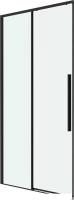Душевая дверь Grossman Galaxy 80x195 1/2.K33.01.80.21.00 (черный матовый/прозрачное стекло)