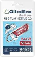 USB Flash OltraMax 290 64GB (красный)
