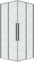 Душевой уголок Grossman Galaxy 80x80x195 300.K33.01.8080.10.02 (хром/шиншилла стекло)