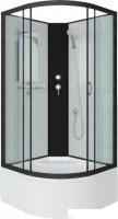 Душевая кабина Niagara Classic NG-6709-14BK 100x100x200 (прозрачное стекло/черный)