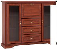 Тумба Black Red White Kentaki S320-KOM2W3S1B (каштан/каштан)