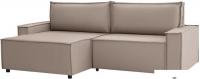 Угловой диван Mio Tesoro Дюссельдорф 293 1.5ек-1.5пф (1176 Savanna Plus Mocca)
