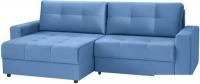 Угловой диван Mio Tesoro Манчестер 292 1.5ек-1.5пф (840 синий)