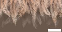 Фотообои Citydecor Magic Пальмовые листья бежевый 500x260