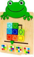Бизиборд Alatoys Настенная бизидоска Лягушка ББ606