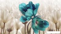 Фотообои Vimala 3D Тюльпаны 270x400