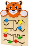 Бизиборд Alatoys Настенная бизидоска Тигренок ББ605