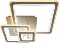 Припотолочная люстра Estares Triplex Square 124W 3S-APP-596x596x146-WHITE/WHITE-220-IP20
