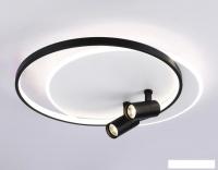 Припотолочная люстра Ambrella FL51392/1+2 WH/BK